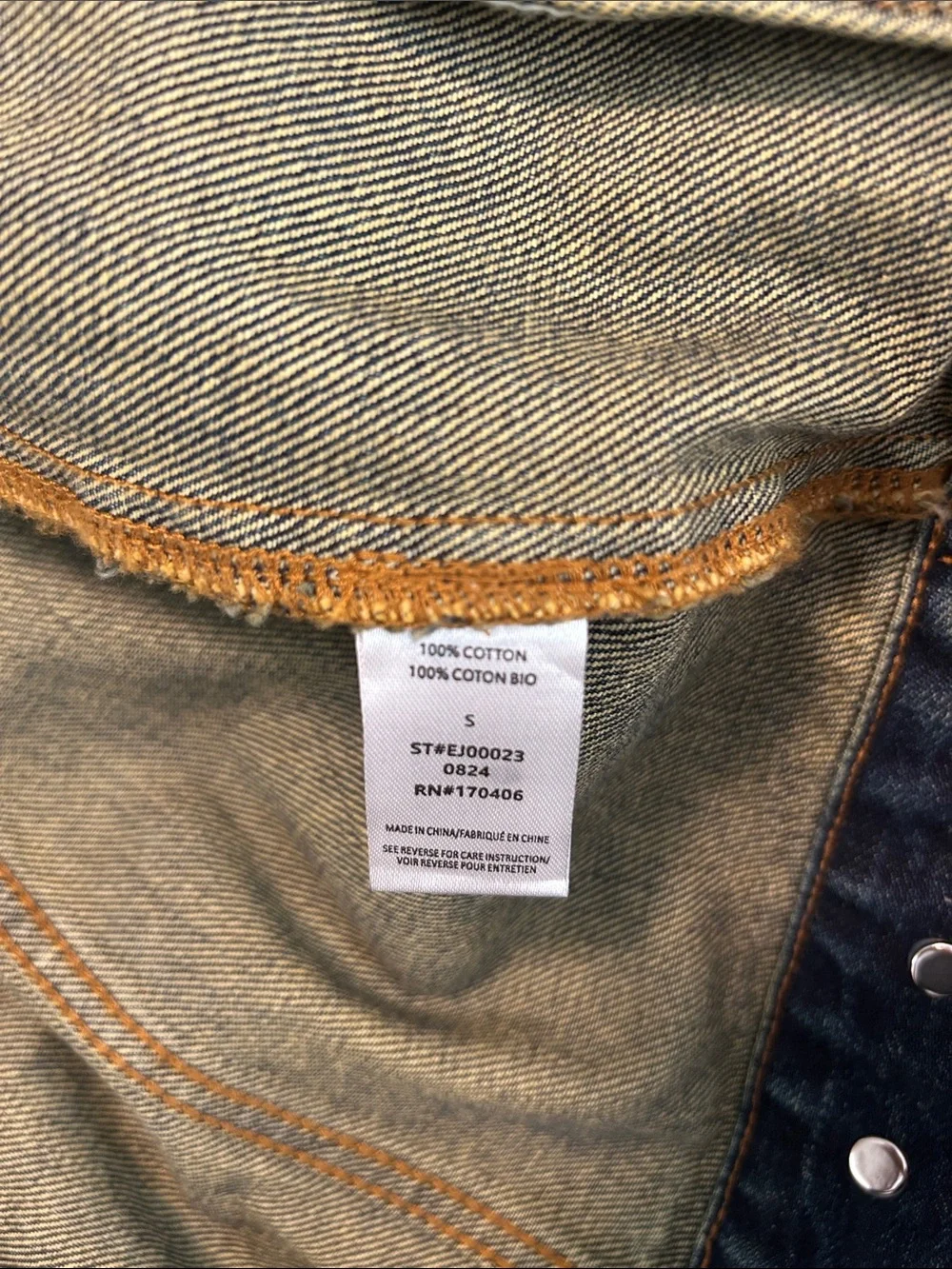Elwood Garage Denim Trucker Jacket
